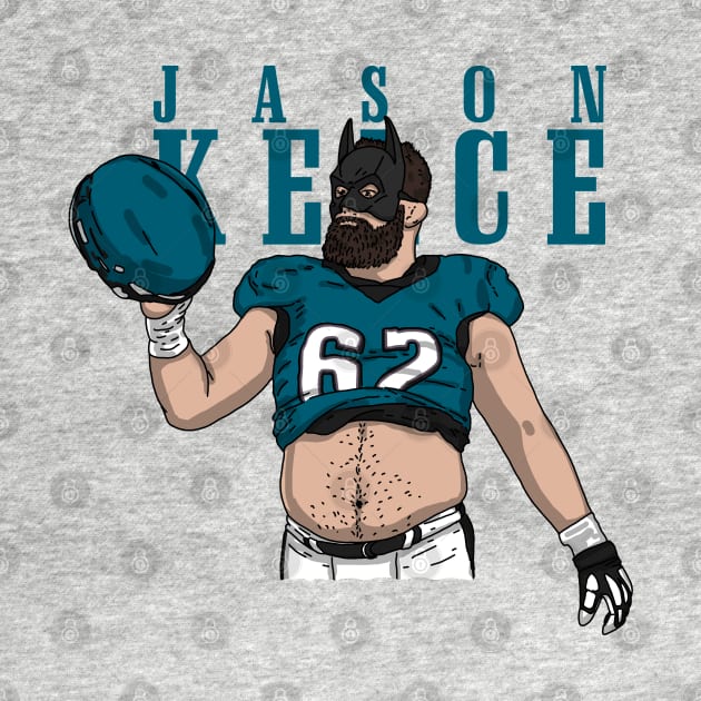 Jason Kelce Comic Style by mia_me